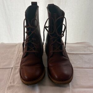 Brown Leather Women's Boots Clark’s Originals